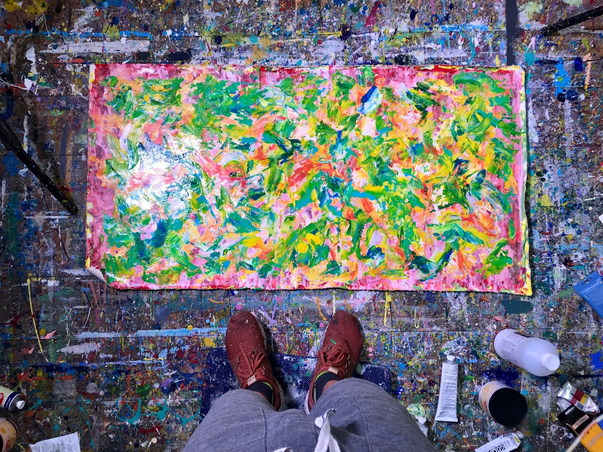 NestorToroArt's tweet photo. Night time studio time!!! Here doing some color studies and crazy blending!
https://t.co/69LkQ44d0r #art #abstract #artStudio #StudioFloor #LosAngeles #WestHollywood #VividColors #Contemporary #Decor #WEHO #LA https://t.co/5h55QNfwaZ