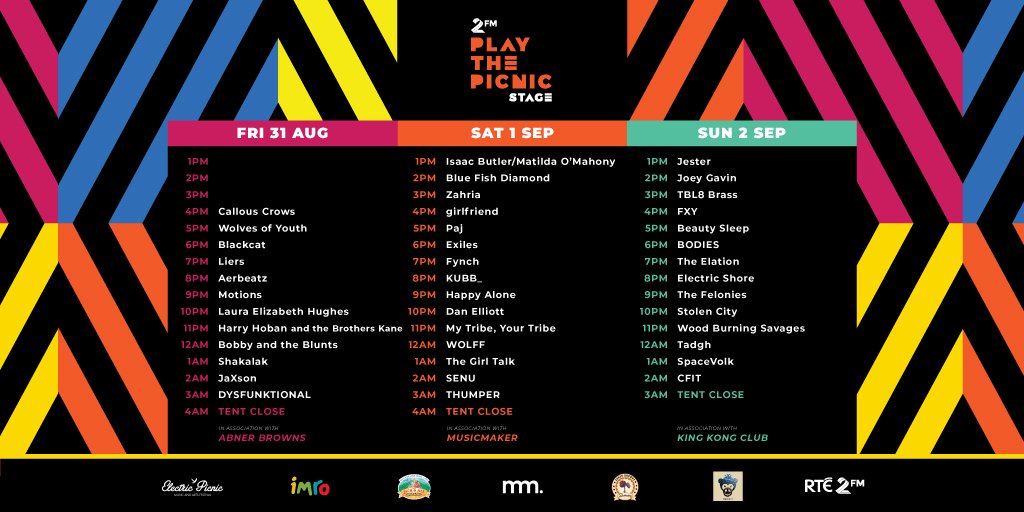 *** LINEUP ANNOUNCEMENT ***