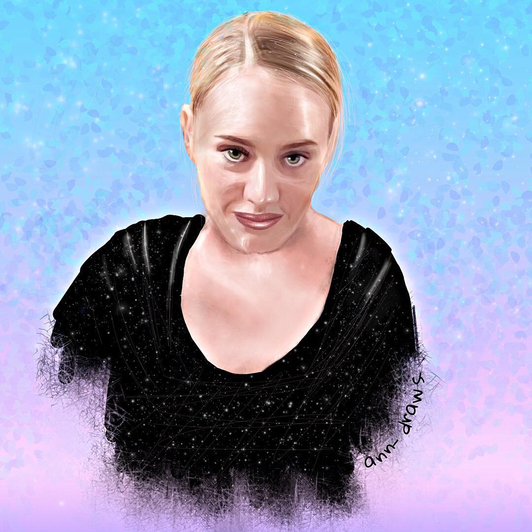 adeleartworks's tweet image. by ann_draws_ on ig