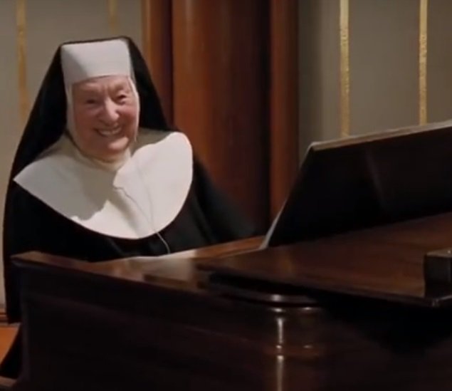 Rose Parenti (1911 – 1996) – Sister Alma – hopefully checking her battery in heaven‘Nothing you could say could tear me away from my God (my God), Nothing you could do & #39;cause I& #39;m stuck like glue to my God (my God)’