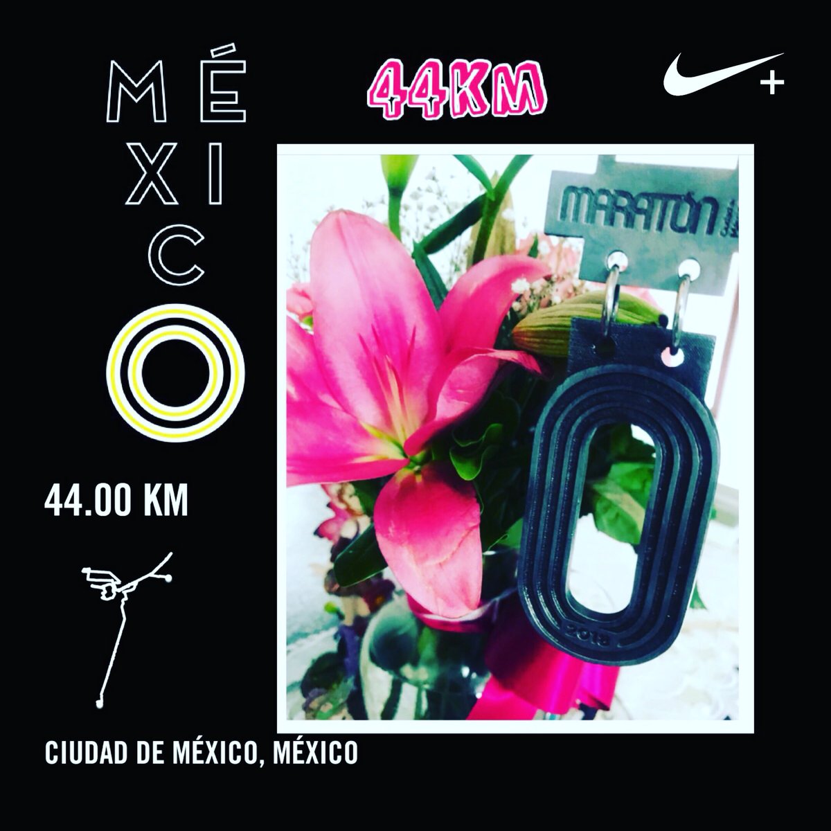 #MondayMedal #MaratonCDMX #TeamMix #CarlaLozz #YoElegiCorrer #MiPrimerMaratón #CasiFueUltra 😂✨👟💕 #Feliz #PreCumpleañosExcelente #FloresDelAmor #FelizLunes ✌🏻🌺🌸🌷🥇👟✨☺️