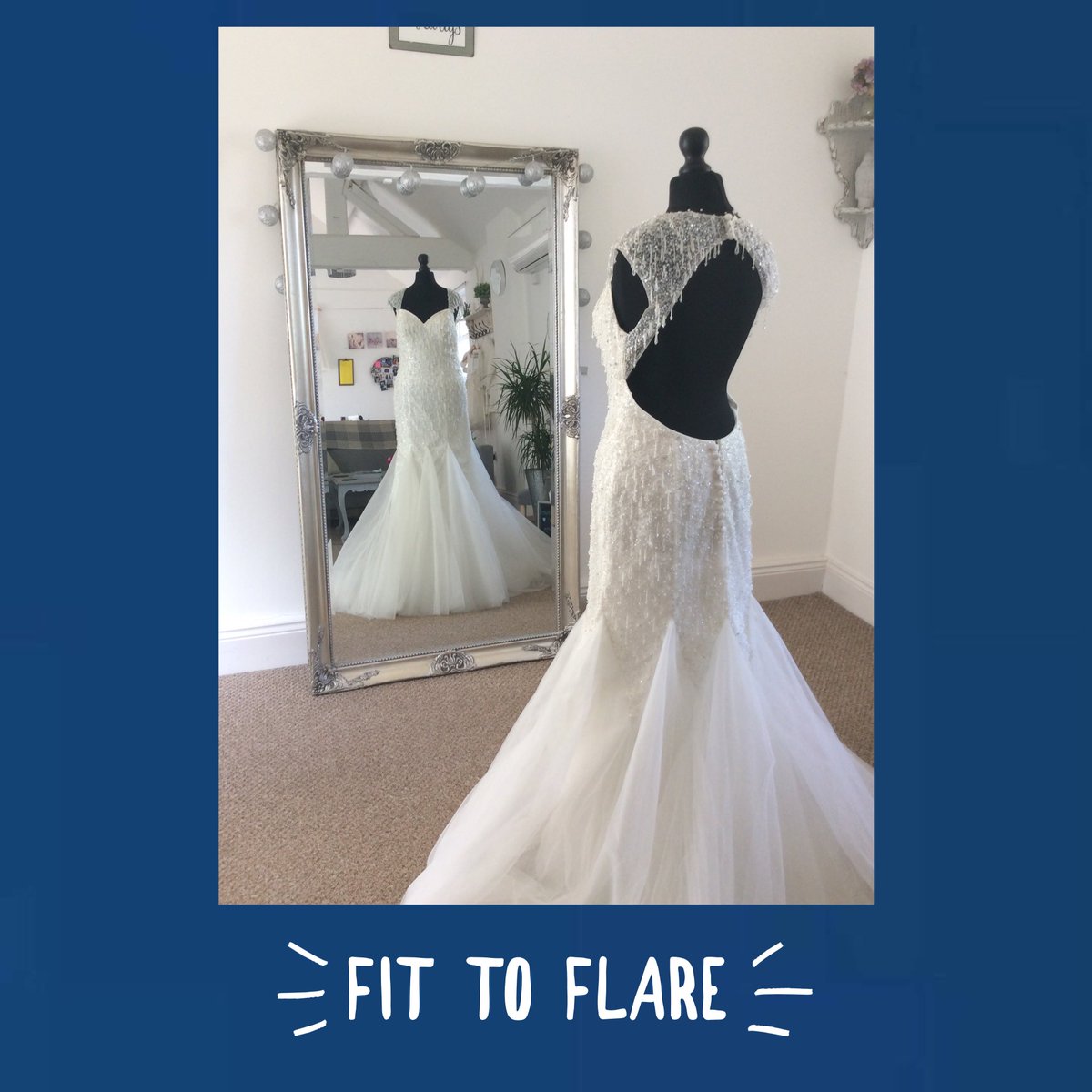 bridalrelovedLe's tweet photo. If you lovely brides 2 be are looking for a bit of sparkle, then this dress by Ronald Joyce could be the one for you 💕
#bridalrelovedleicester #exsample https://t.co/GeFVifZfSy
