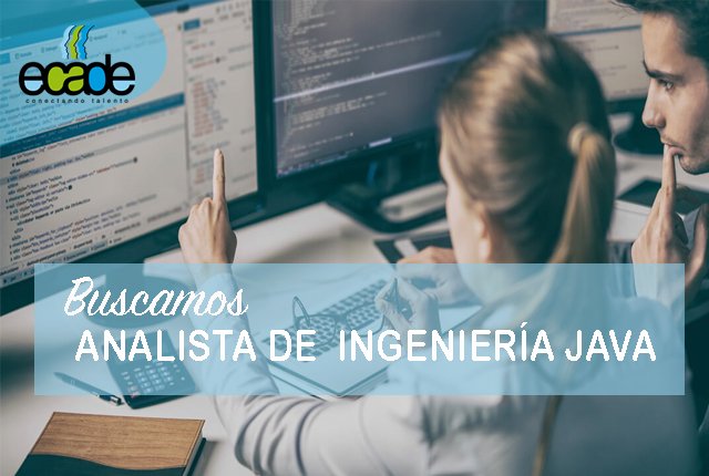ecadepanama's tweet photo. Nueva oportunidad de empleo Analista de Ingeniería de Software - JAVA: https://t.co/3p49NaTGOn #Empleo #Trabajo https://t.co/QtVPzkP22S