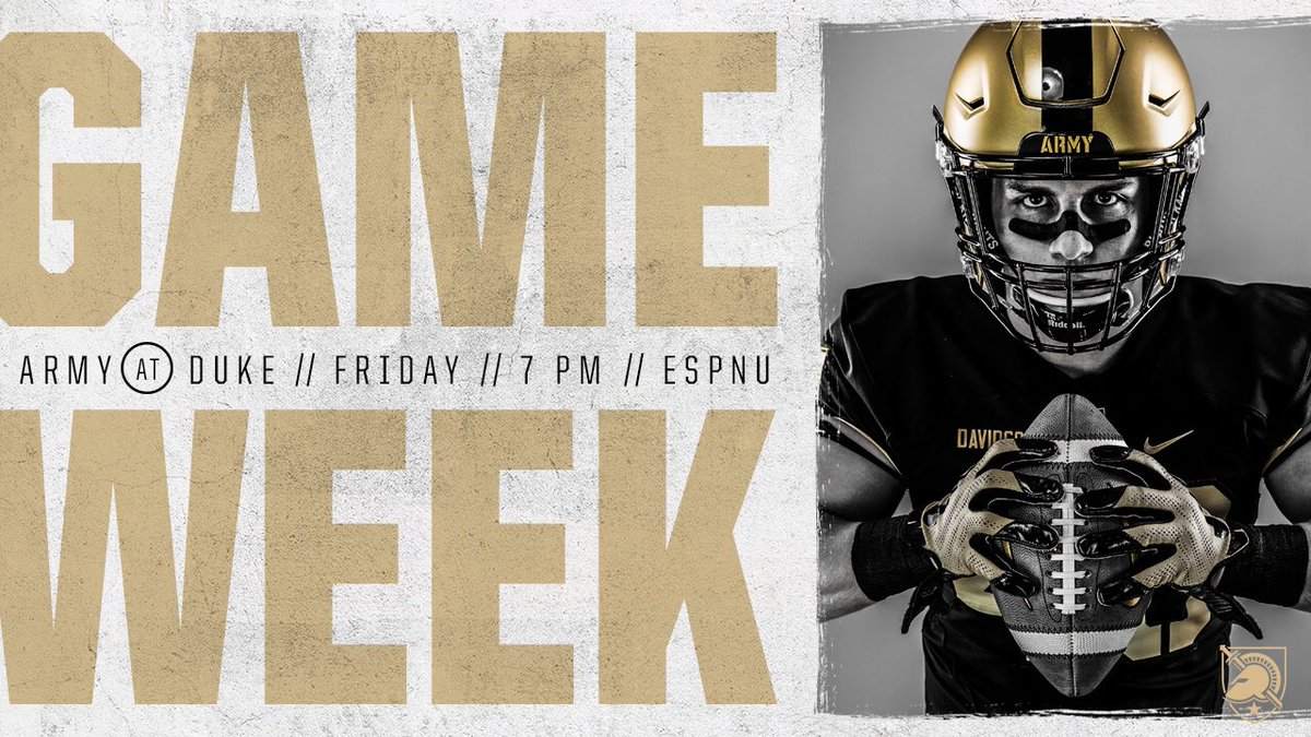 ArmyWP_Football's tweet photo. It’s here.
#GoArmy #BeatDuke https://t.co/tarw8K1tQw