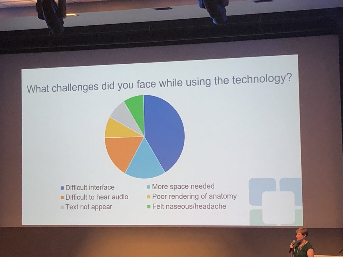 DrEricGant's tweet photo. This underlies the importance of using #AR as a value add in #MedEd. Beware the increased #cogload and negative #UX #AMEE2018 https://t.co/nOh7w3iiDf