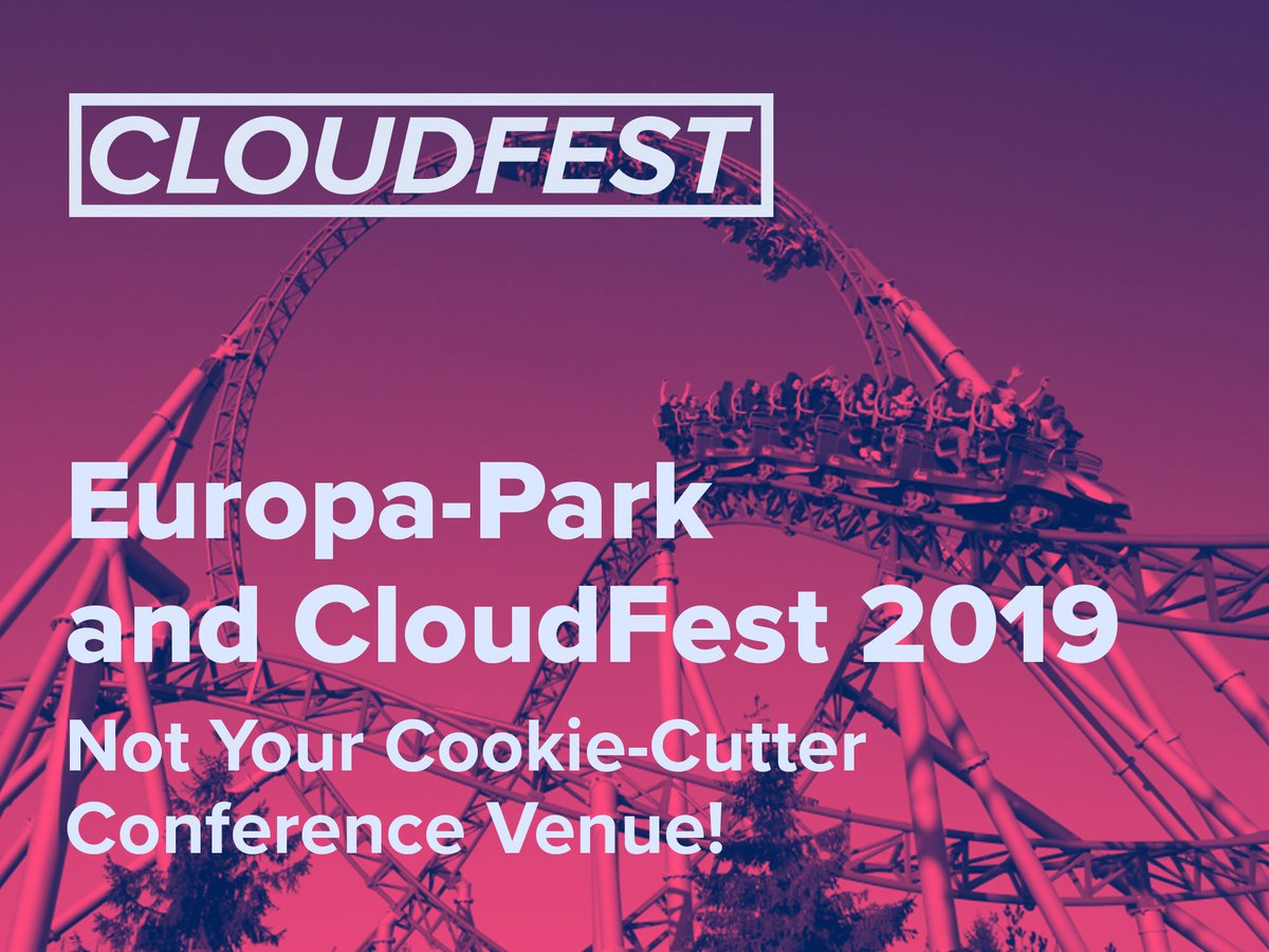 With <a href="/europa_park/">Europa-Park 🎢</a> 🎢 we get 2 maximize the fullest potential of what their #facilities have to offer during our #festival. Supreme functionality + awesome layout = exhibitors &amp; attendees feel warmly welcomed.

🎡 Join #CloudFest 2019 at cloudfe.st/Europa-Park