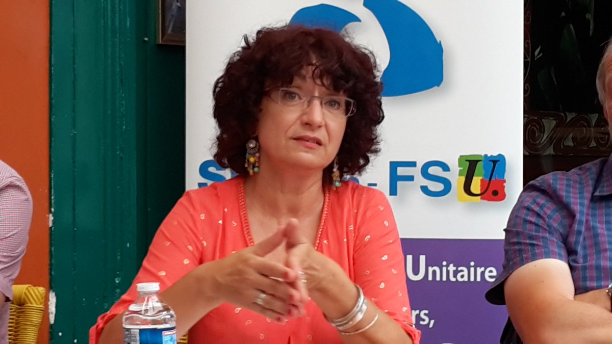 verosoule's tweet image. &quot;Les ajustements sur les programmes ne répondent pas aux problèmes des enfants les + fragiles, les + éloignés de la culture #scolaire. Les problèmes ne sont pas ds le #decodage mais ds la #comprehension.&quot; F Popineau du #SNUipp #Rentree2018 @jmblanquer