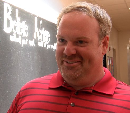 "I want for every kid that comes into this building to have a champion, someone who would love their kid like I as a parent would if they came to this school.”-Benjamin Crawford, <a href="/cgmstech/">China Grove Middle</a> principal. Her more from him <a href="/WBTV_News/">WBTV News</a> 5:30 #backtoschool #WBTVandMe