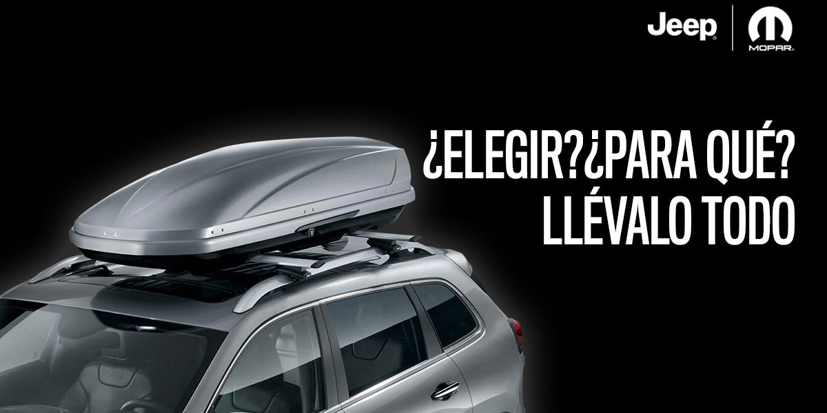 Para vivir una aventura al completo te hacen falta muchas cosas… y un lugar donde llevarlas. Descubre las Barras y Cofres de Techo de #MOPAR: bit.ly/2ockBni
