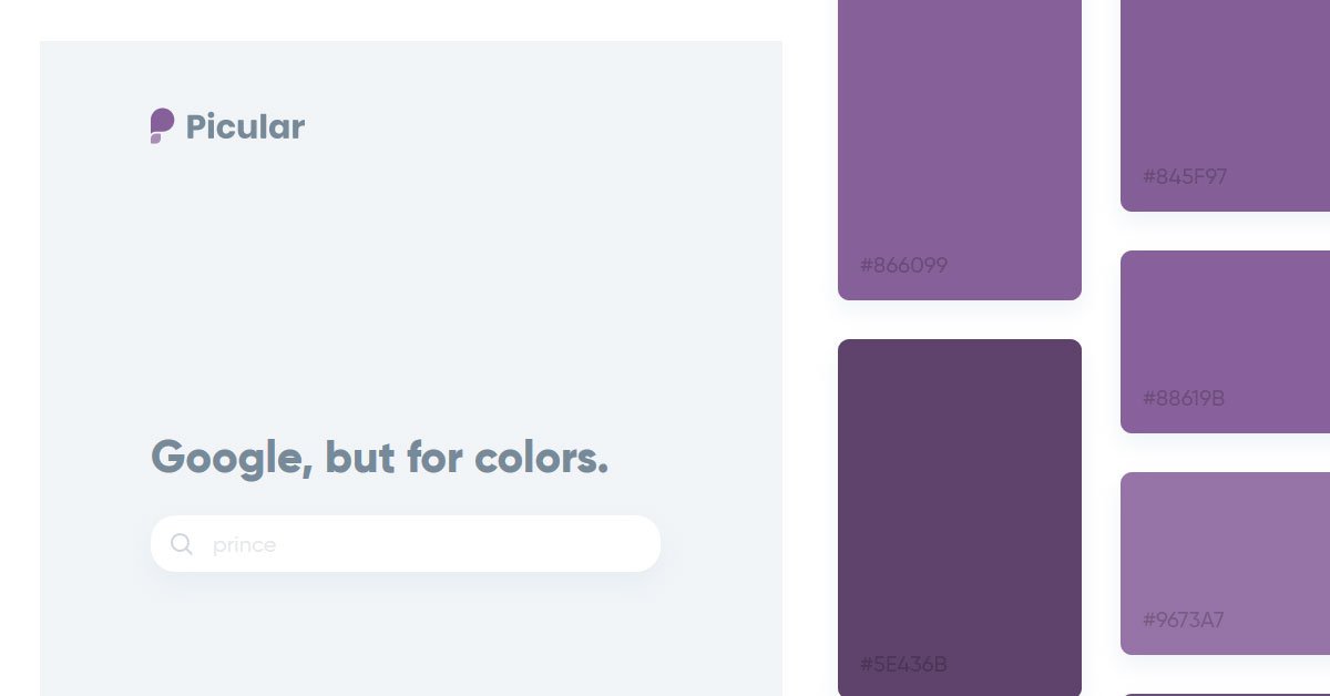 AgencePrimgo's tweet image. Hello voici un outil fort sympathique qui pourrais être utile pour vos projets graphique
Voici Picular, cet outil en ligne vous permet d’entrer n’importe quel mot en anglais et son moteur de recherche va trouver les couleurs.
primgo.fr/picular-le-mot…