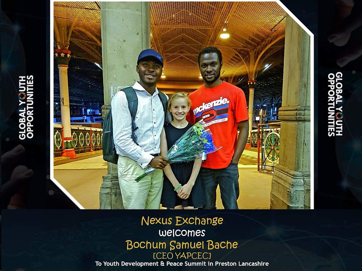 nexusexchange's tweet image. [MEDIA RELEASE]
It is our absolute  pleasure to welcome Mr Bochum Samuel Bache [Executive Director YAPCEC, Cameroon National Youth Deligate to the Commonwealth] to The NEXUS Exchange Preston Lancashire, for our Youth Development &amp;amp; Peace Summit.
#safespace #youth #dvelopment
