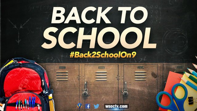 BrittneyNBC5's tweet photo. Good morning! Our @wsoctv team has everything you need to know as kids head back to school. Changes to bell schedules, traffic impact, heat and more----> 
Follow #Back2Schoolon9 : https://t.co/WpME0rQgNB https://t.co/vj1yAjKzu8