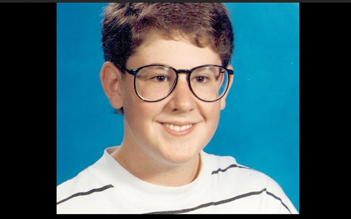 kmondayWSOC9's tweet photo. It's time for my annual embarrassing school photo. Forget live radar, I could see the weather from miles away with those things. We'd love to see your pics, tag them #Back2SchoolOn9 https://t.co/IpUF2efuA6
