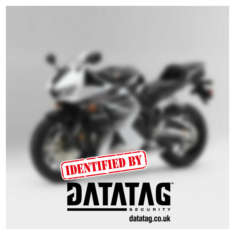 DatatagID's tweet photo. Identification of this @HondaUKBikes CBR600RR only made possible through #Datatag technologies and their 24/7 secure contact centre @MCIATweets #MASTERScheme #nowheretohide #stopbikecrimenow #DatatagIt https://t.co/bEmZ7pb6Fh