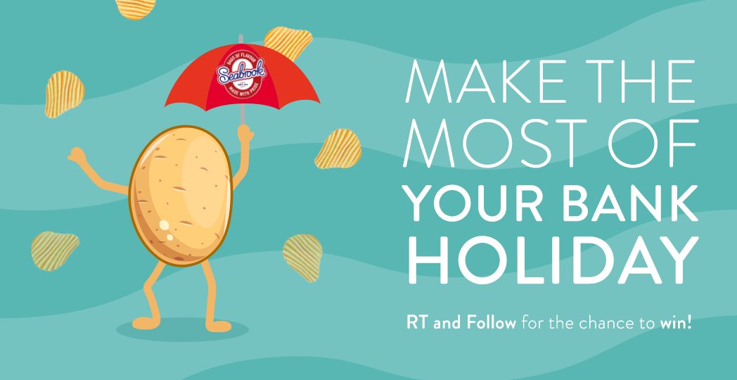 Make the most of your Bank Holiday Monday! RT and Follow for the chance to win a box of crisps! (UK only)