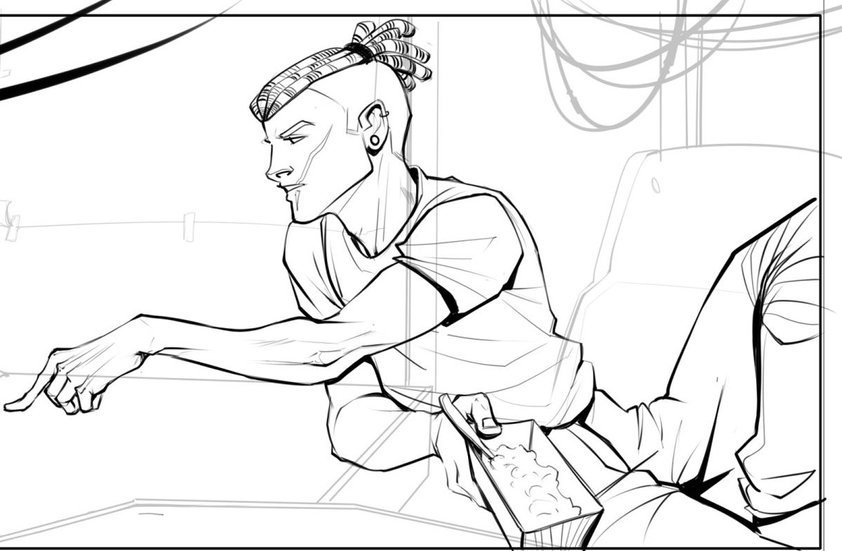 Surfer is the character I can most relate to, he is like my spiritual animal in the squad ? #radiuscomic