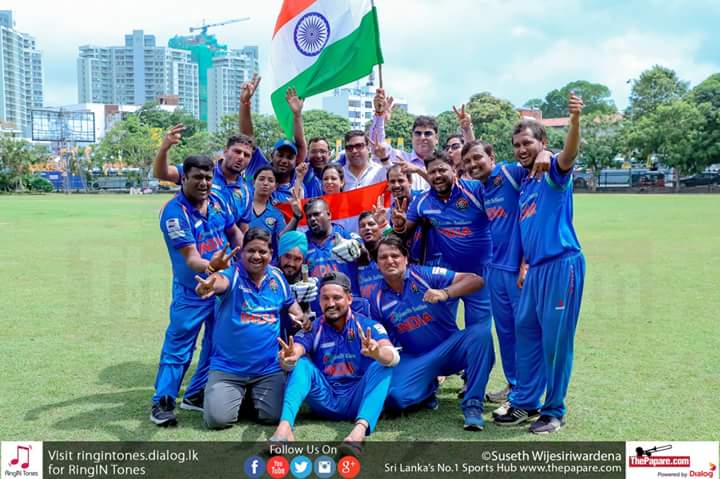 InditvI's tweet photo. Physically challenged cricket team of India won the series against Sri Lanka by 2-1 https://t.co/9jsvqhwBCK