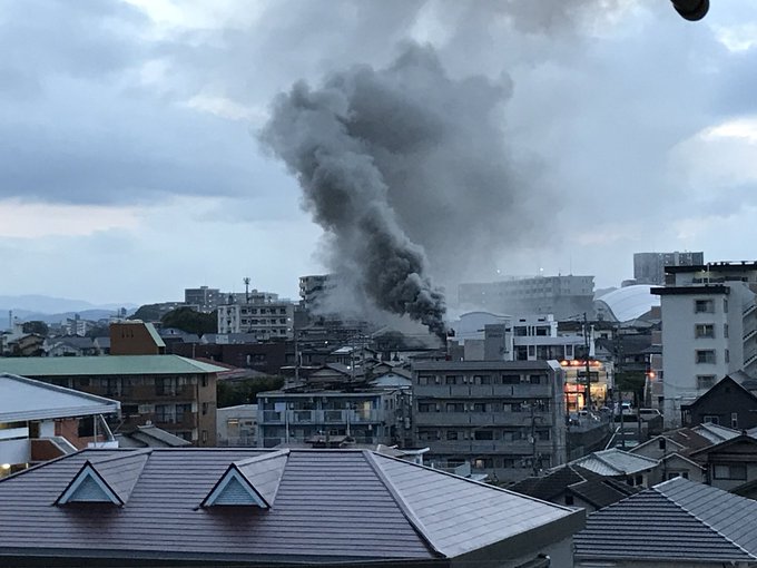 火事 北九州市八幡西区大浦1で建物火災 煙モックモクやわ 福岡県 まとめダネ 火事 北九州市八幡西区大浦1で建物火災 煙モックモクやわ 福岡県 まとめダネ