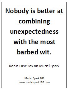 Robin Lane Fox on Spark's wit 🖊️ #MurielSpark100 #TuesdayThoughts