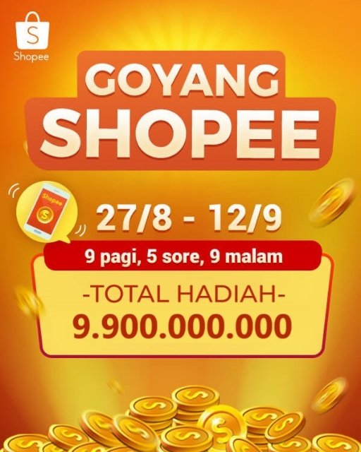 DiesandyRicco's tweet photo. Yuk gabung grup Goyang Shopee aku, dapatkan bonus koin hingga 40% dengan main bersama grup! https://t.co/ipa17ujMQ6 https://t.co/uUyqdGgfCd
