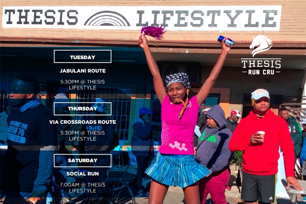 Mammule's tweet image. Running never takes more than it gives back_______

#goodvibesonly
#thesisruncru
#runpartyrepeat
#crulove 
#slyza
#werunsoweto
#runningculture
#runasone
#redbull
#nikerunning
#fullservesa
#womensmonth