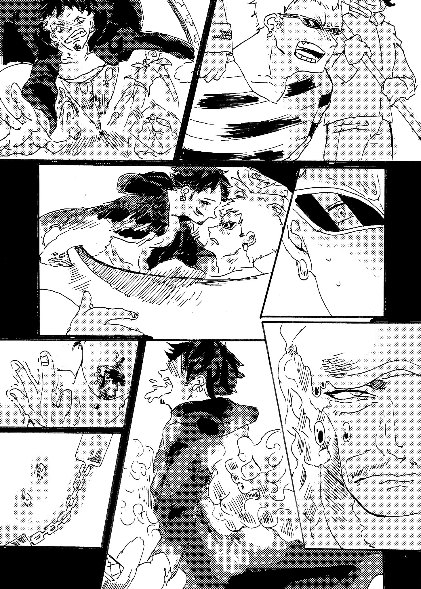 枇有 Pia ドフロ 右腕ifローの幸せ 死ネタ 流血 間接的な皮膚移植描写あります なんでもありな人向け ドフィが海軍に捕まって処刑されそうなシーンから始まります 描きたいとこだけ描いた尾切れトンボ漫画