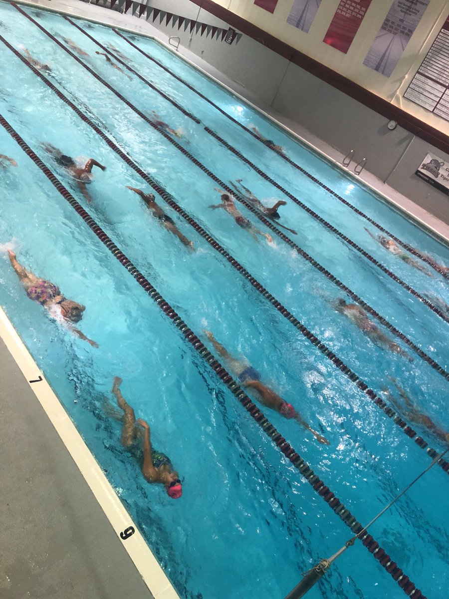 CUSwimCoach's tweet photo. Hard working crew! #family #cuswim #gotigers https://t.co/qcKDVVQaBB