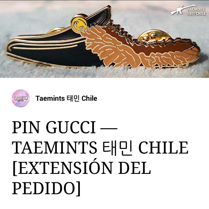 TaemintsChile's tweet photo. Shawol y Taemints 😍 Estamos felicidad a nunciarles que se ha extendido el plazo para el pedido del Pin de las chanclas del mal 😂💕Está ves el pedido será hasta el 14 de septiembre a las 23:59 hrs de Chile
Así que esta es su oportunidad 🙌🙌🎉🎉🎉 https://t.co/olrDPhmwkl