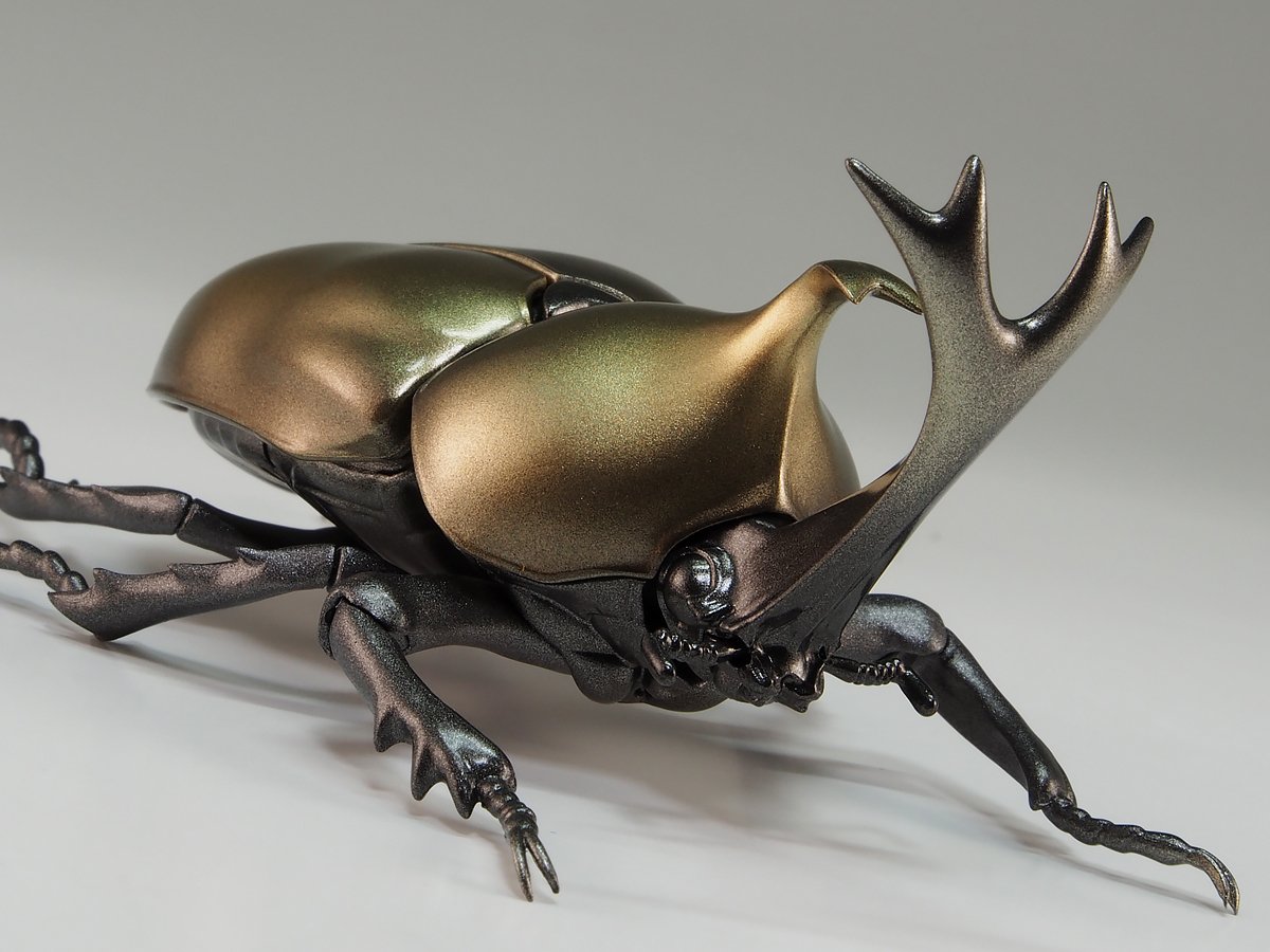 フジミ模型 いきもの編 カブトムシ、クワガタムシ完成品 オトカワ على X: