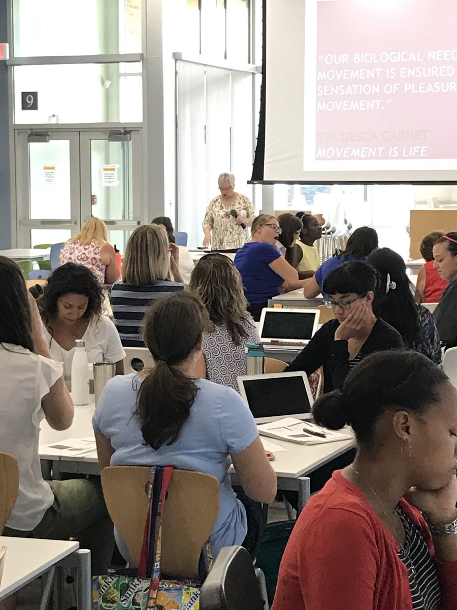 APS_childfind's tweet photo. VPI, Sped and Montessori learning about active learning and the whole child together with Rae Pica @raepica1 @ECSE_IS @APSVirginia @APS_SpecEduc https://t.co/A9MrYJtTJz