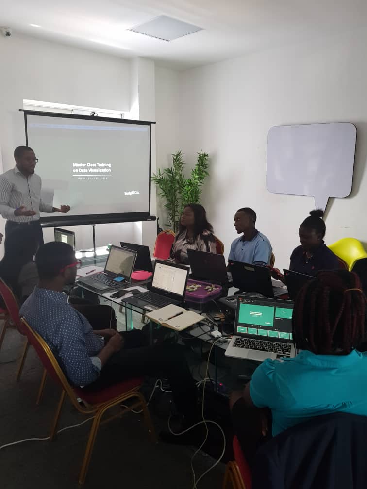 FitilaAfrica's tweet photo. The much-awaited 4-day training day is here! The Venue is set! Our Trainees are ready! #DataVizProInMaking
The training session will be highly intense and educative. You can still join the class, call 08166124314. #DataVisualizationMasterclass #AugustMasterclass #BudgITCoDataViz https://t.co/l910Ya3l3H