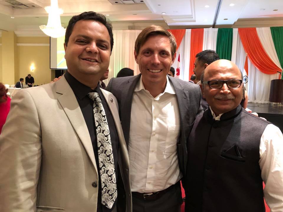 electparin's tweet photo. Happy Independence Day to all my Indian friends &amp; families. A great evening organized by Mr. Dinesh Bhatia, Consulate General of India. https://t.co/xTlWuE5Bla