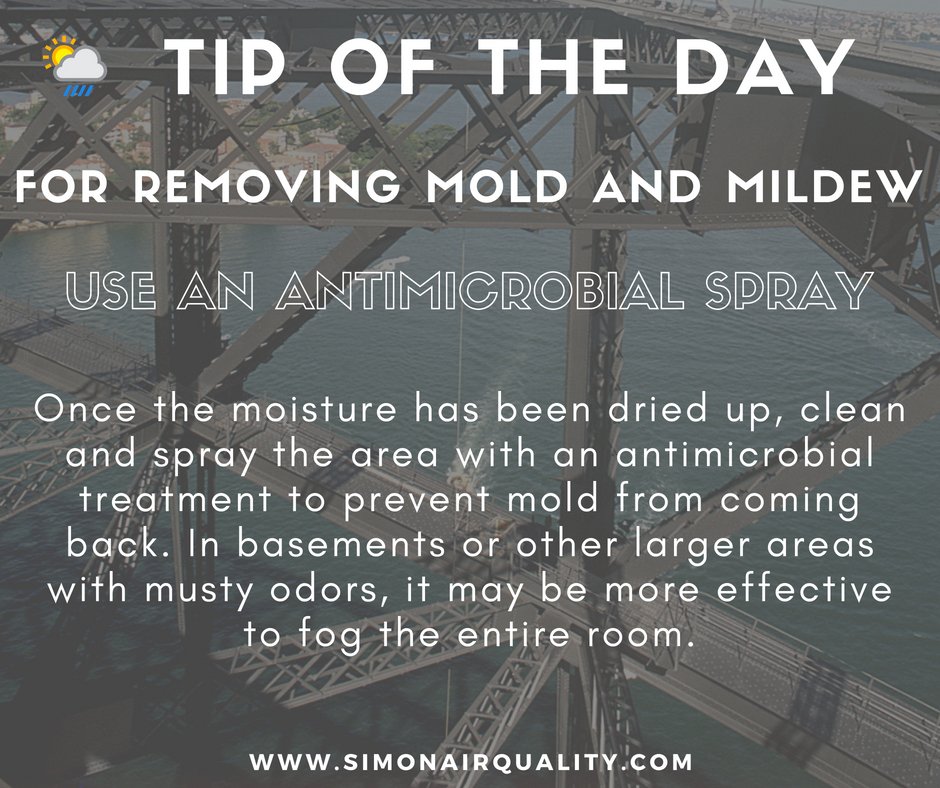 IAQSAQ's tweet image. Tip of the Day:)
#moldcontrol #preventmold