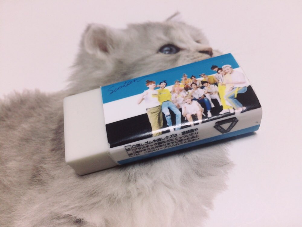 seventeen_63's tweet photo. 消しゴムカバー結構簡単に作れて
全然集中できなくなるからおすすめ(？) https://t.co/f6Y7f3MssW