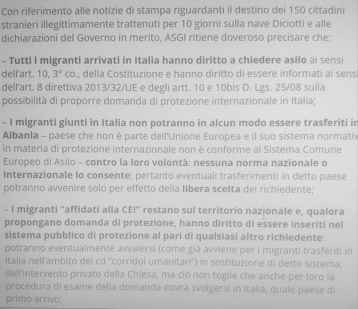 Quindi alla fine cosa ha ottenuto il Governo? 
#Diciotti #Salvini