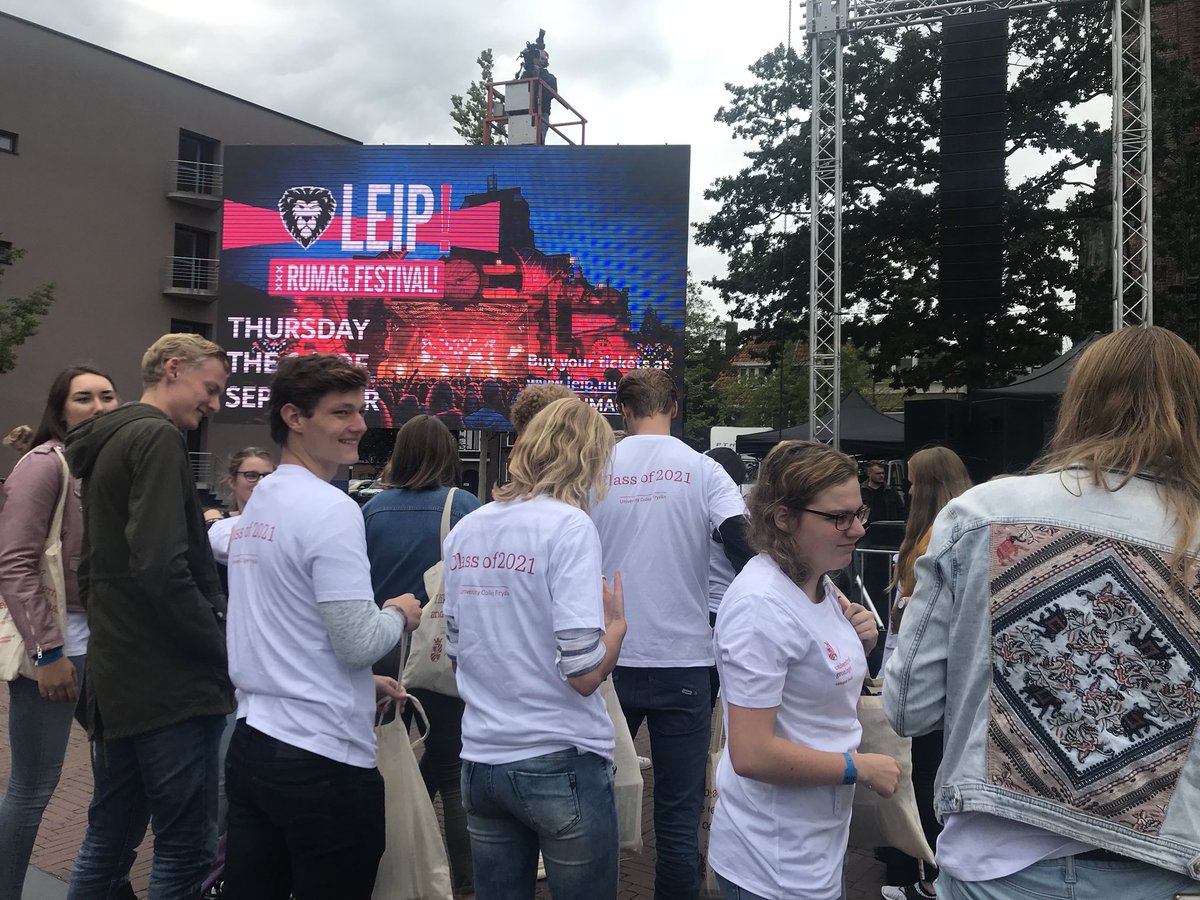 CampusFryslan's tweet image. Ready for the grand Leip opening!! #universitycollegefryslân #welcometoleeuwarden #introweek