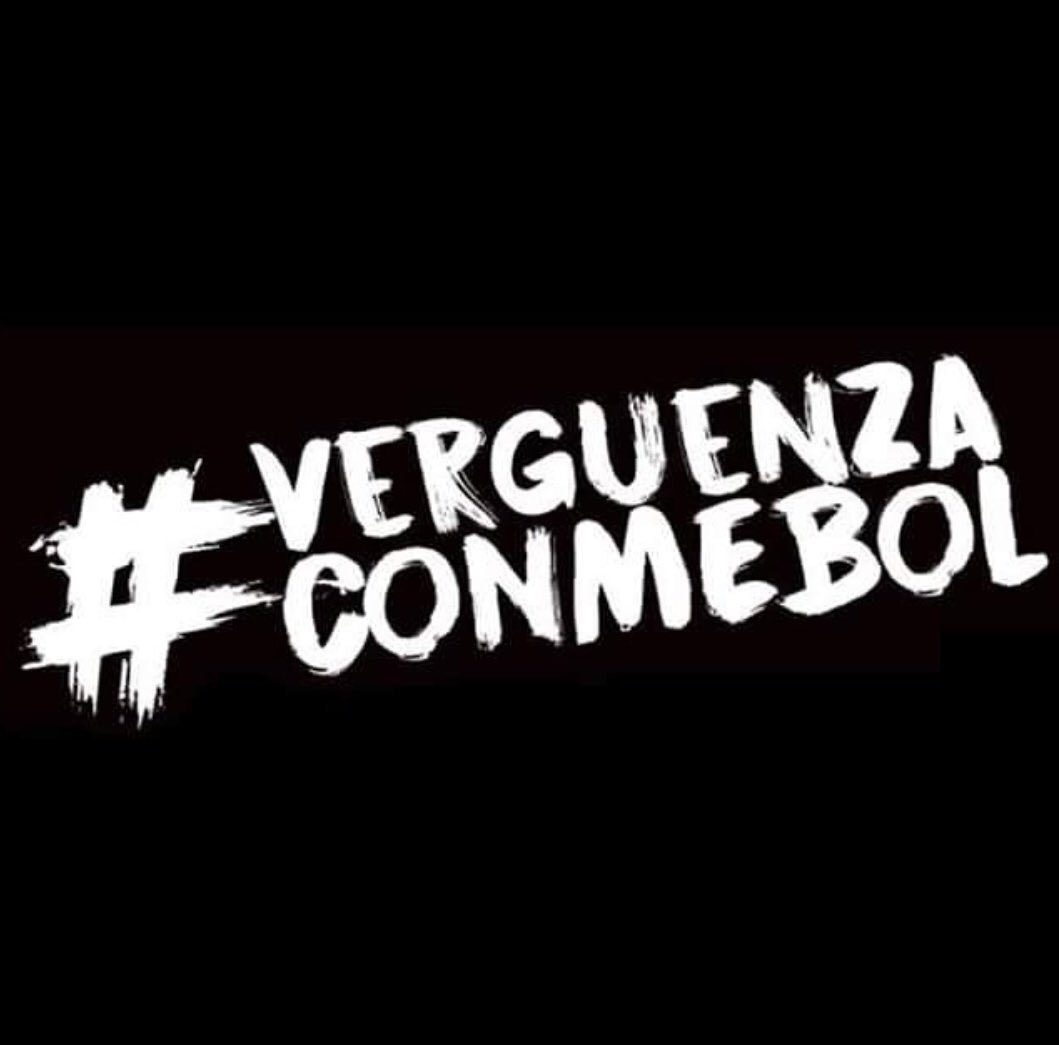 ademirquintino's tweet photo. Só queremos justiça @CONMEBOL 
#VerguenzaCONMEBOL https://t.co/dcQja3Nvyh