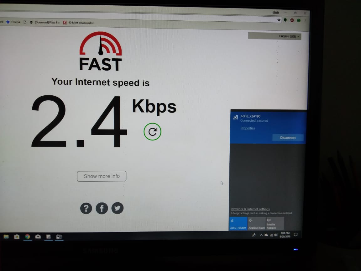 Akash_Ajay18's tweet image. Ohk @reliancejio , my patience is over!
Can any other service provider promise a good internet service? Can anyone help!
@Airtel_Presence @idea @VodafoneIN
#Internetservices #intenet #jio #JioGigaFiber