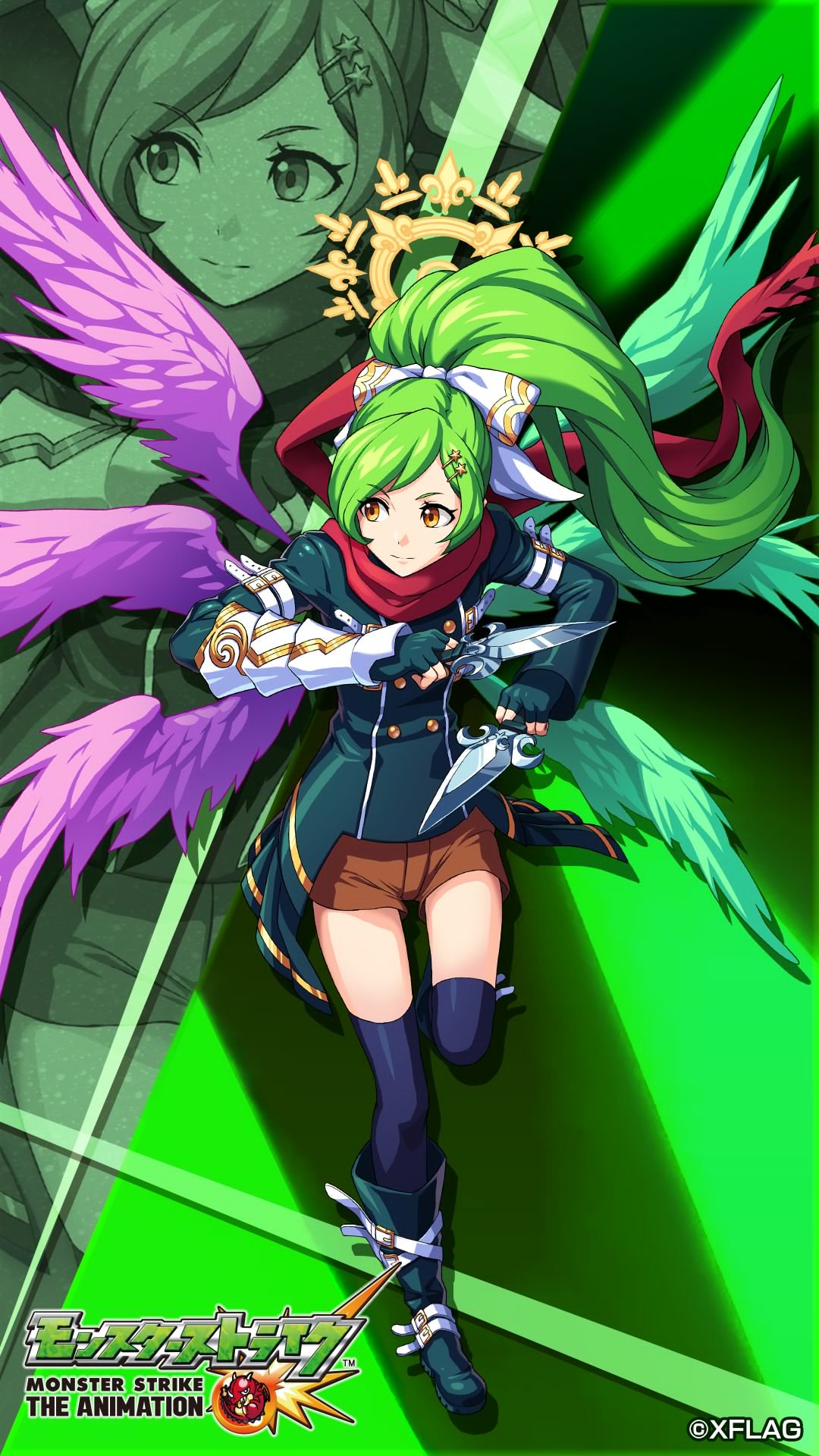 ハローダ ルシファーとガブリエルの壁紙dlしました ガブリエルの凛々しい表情がいいですねぇヾ Fwf ﾉ モンスト T Co 0ac5w1w9xn Twitter