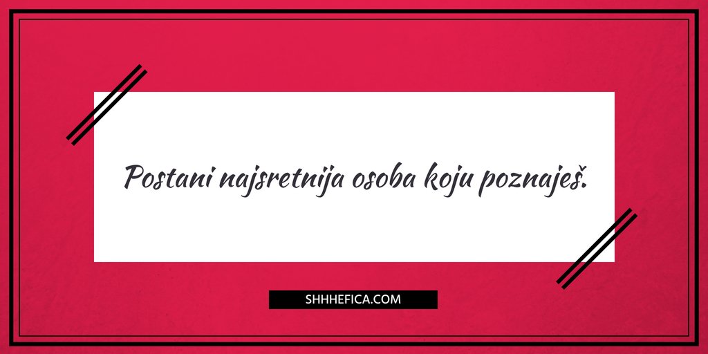 Budi uzor sama sebi! 👑 #motivacija