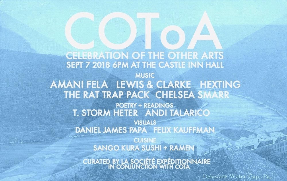 #COToA2018 Very excited for Sept 7, the opening night of the 41st annual <a href="/COTAjazz/">COTA</a> festival @Amanifela <a href="/anditalarico/">Andi Talarico</a> <a href="/lasoc/">La Société Exp.</a> 
bit.ly/2AwTZGN