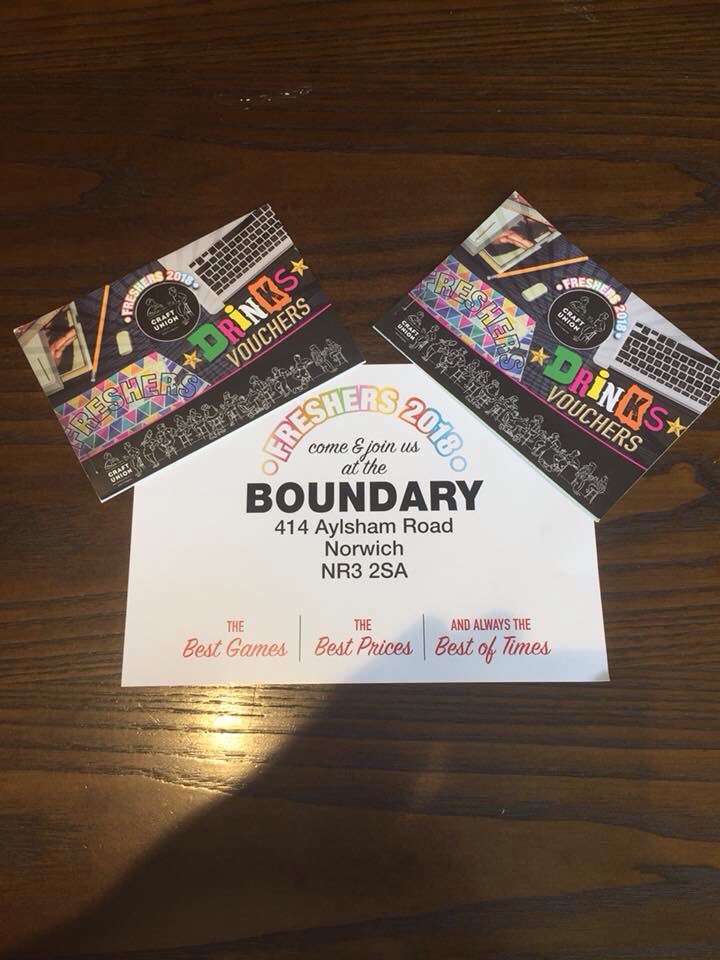 norwichboundary's tweet image. @uniofeastanglia @UEAstudents @UnionUEA @Concrete_UEA @UEA_History #freshers #freshersguide18 #Norwich #norfolk #sportsbar #fun #welcometonorwich @EDP24 @EnterprisePD @craftunionpub @ThePigNorwich #craftunion