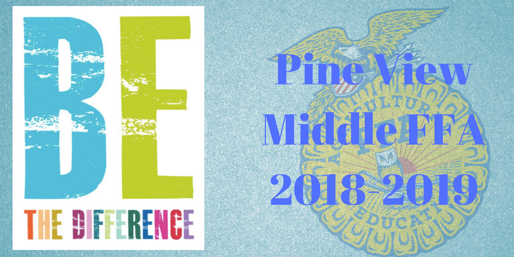 PVMSFFA's tweet image. The 2018-2019 Chapter Mission! 
&quot;We can all make a difference, by being the difference!&quot;