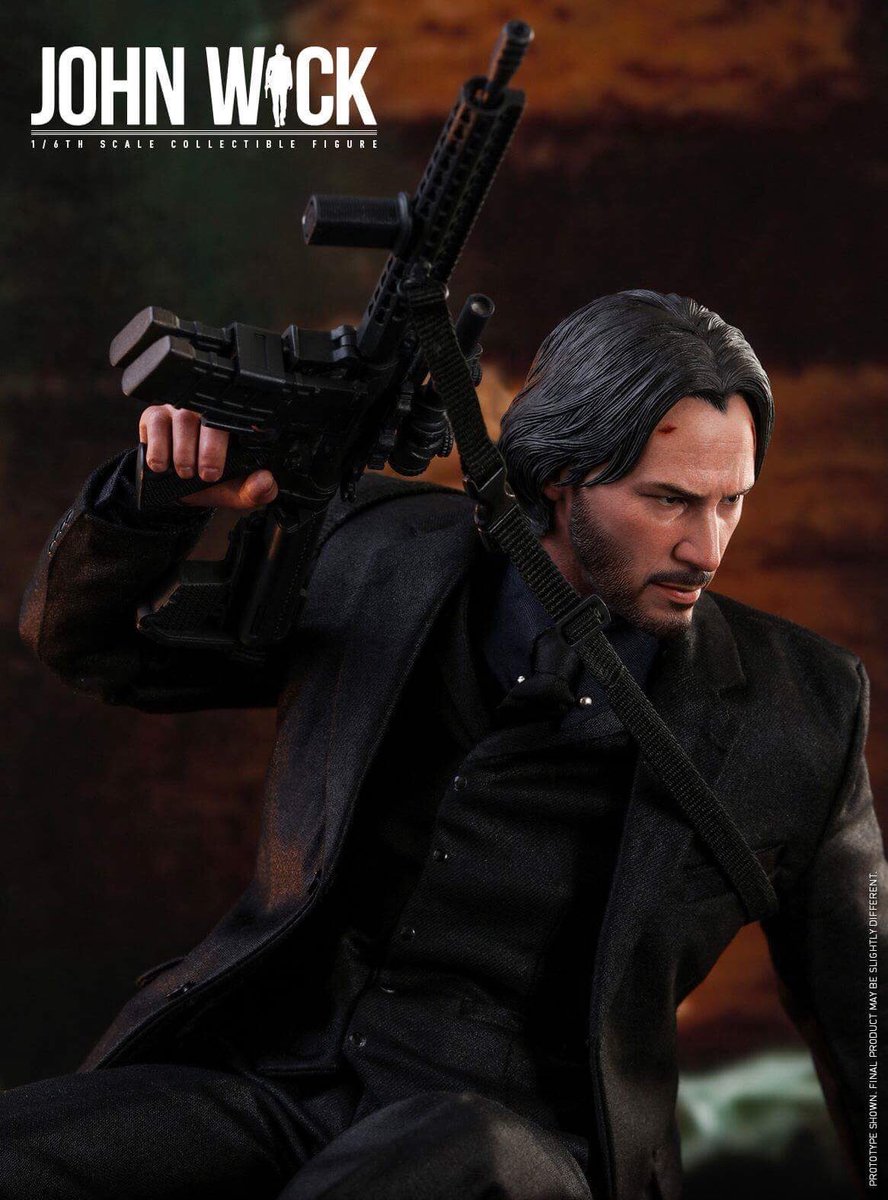 ELGShop's tweet photo. Arranquemos la semana apreciando el producto final de #JohnWick2 por @hottoysofficial 🔥 Salida al mercado en 2019 @JohnWickMovie https://t.co/sSiDV6RfIN