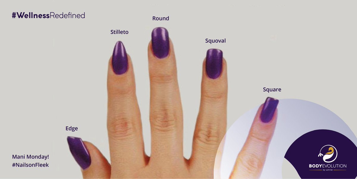 BodyEvolutionKE's tweet image. It’s Mani Monday! What’s your favourite nail shape? 
#NailsonFleek #WellnessRedefined