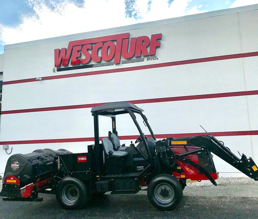 Our @ToroGolf Outcross 9060 Demo has arrived @wescoturf - Demo Field Days will be coming soon!  #DoMore #TurfFriendly #InchMode