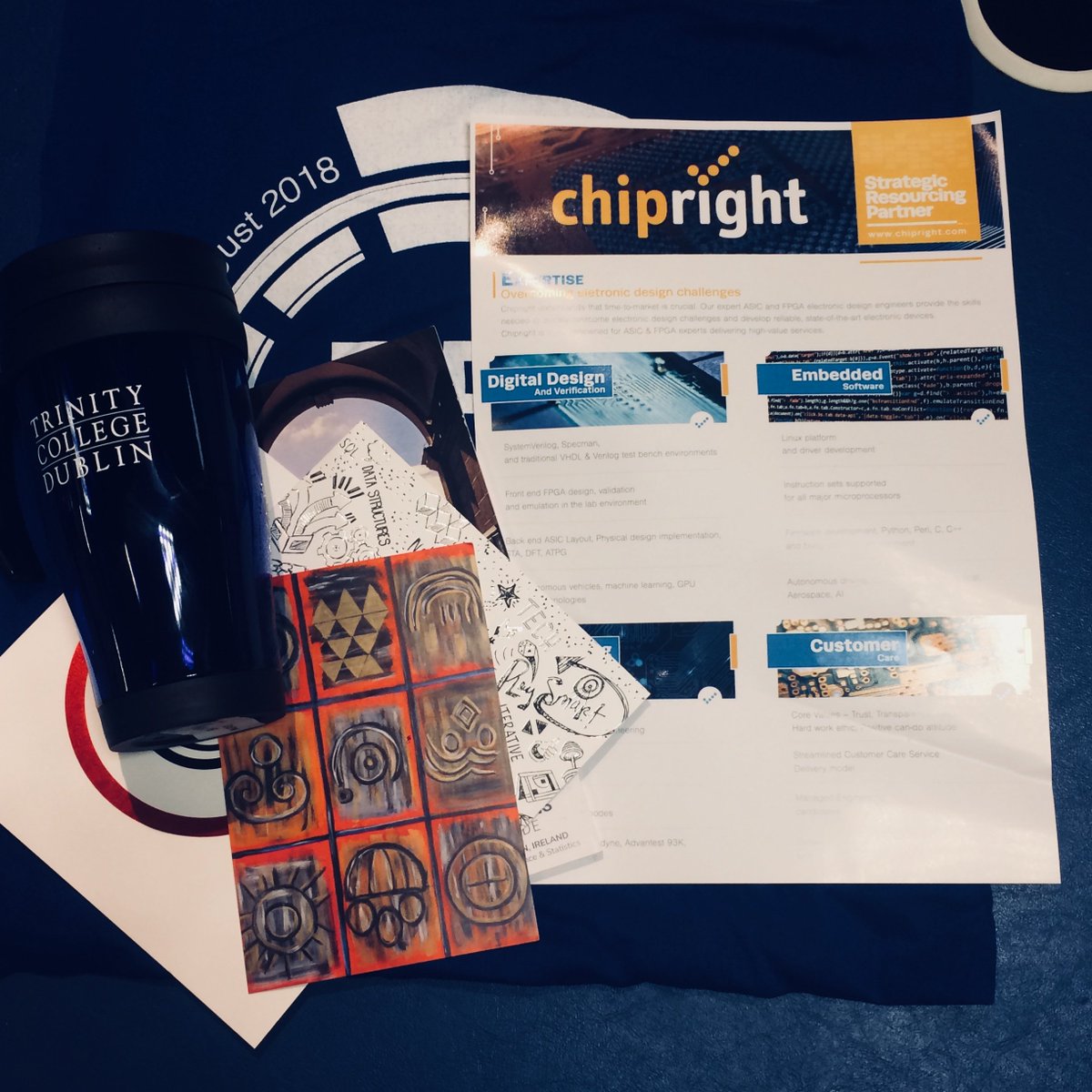 Spot us in the <a href="/FPL2018/">FPL2018</a>  goodie bag. Send us in a photo of our flyer using #Chipright and you will be entered into a draw to win a €50 One4All Voucher.  #FPL2018 #Chipright