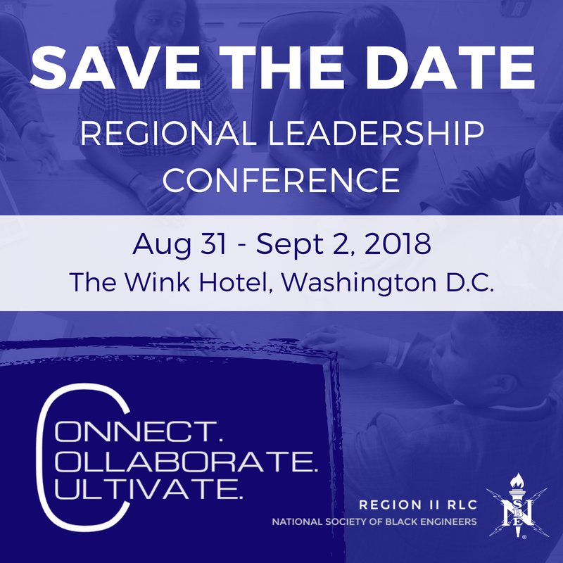 R2Chair's tweet photo. Good Morning, Region II, the final countdown has begun! #R2RLC is 4 days away! Are you hype yet? I said, π£οΈARE YOU HYPE YET?? You should be! #SeeYouSoon βπ½ #R2NSBE https://t.co/PAR3auwmsm