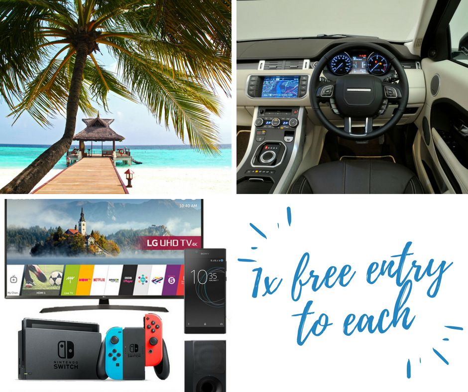 prizeape's tweet photo. Simply enter via facebook @prizeape to be in with a chance of winning free entry to each #winacar #holiday #techpack #apemazing #inittowinit https://t.co/6ZDXThv103