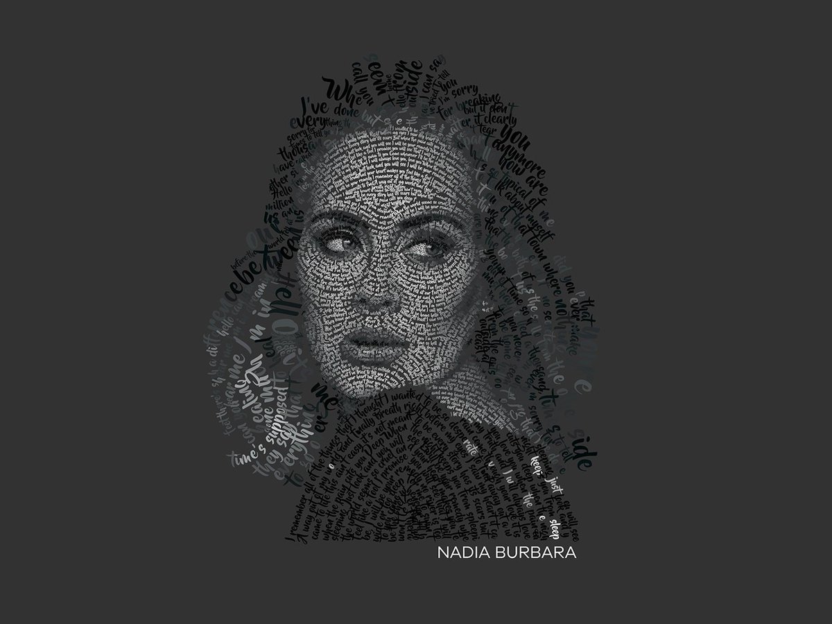 adeleartworks's tweet image. by Nadia Burbara on Behance